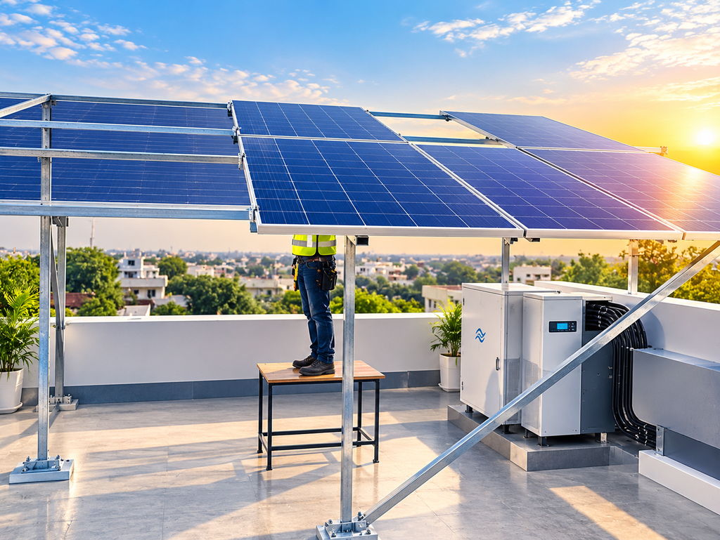 dharnidhar solar premium solar installation with services